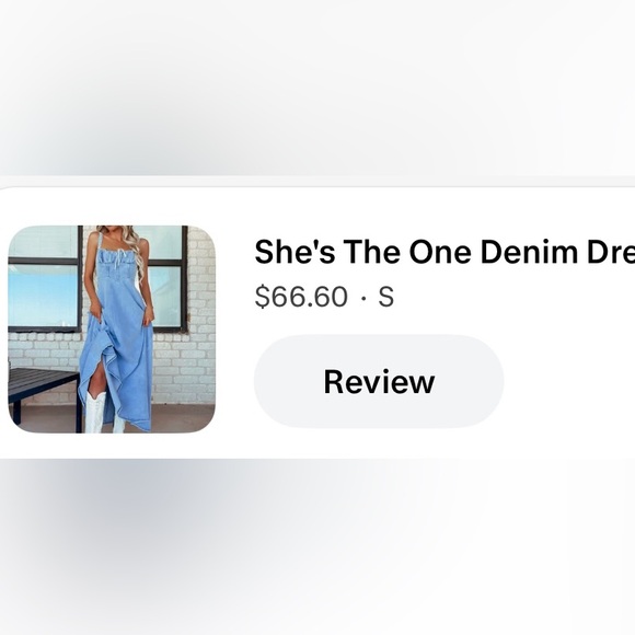 Light Blue Ruffle Midi Dress - Women - Picture 2 of 2